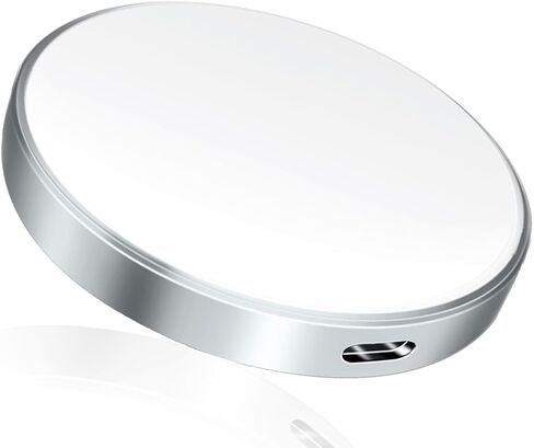 Ruxely Magnetic Induction Wireless Charger,Portable Qi Fast Travel Charger Pad for Apple MagSafe Devices and iPhone 12 13 14 15 Pro Max Mini SE XR XS X,Samsung Galaxy S24 S23 S22 S21 S20 Plus Ultra,16 in Saudi Arabia