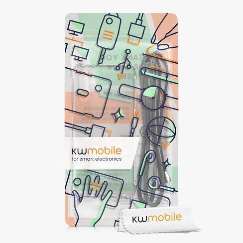 kwmobile Crossbody Case Compatible with Samsung Galaxy A04s Case - Clear TPU Phone Cover w/Lanyard Cord Strap - Transparent in Saudi Arabia