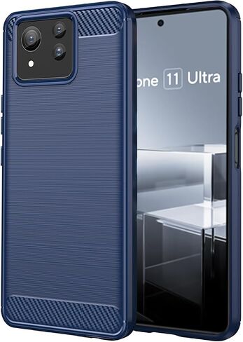 QUIETIP Case Compatible with ASUS Zenfone 11 Ultra 5G with Screen Protector,TPU Shockproof Cover,Black in Saudi Arabia