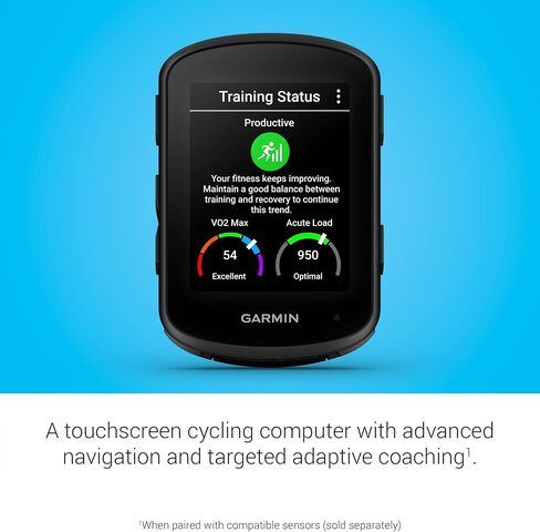 Garmin Edge MTB Advanced GPS Mountain Bike Computer | Preloaded, Full-Color Trail Maps for Routing, Performance-Tracking Cycling Metrics, Compact & Rugged | Signature Series Gift Bundle in Kuwait