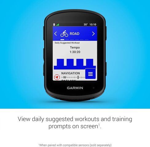 Garmin Edge MTB Advanced GPS Mountain Bike Computer | Preloaded, Full-Color Trail Maps for Routing, Performance-Tracking Cycling Metrics, Compact & Rugged | Signature Series Gift Bundle in Kuwait