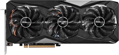 ASROCK AMD Radeon RX 6600 XT Challenger Pro 8GB OC 16 Gbps GDDR6 128 بت 7680 x 4320 0dB بطاقة رسومات التبريد الصامت DisplayPort HDMI in Saudi Arabia