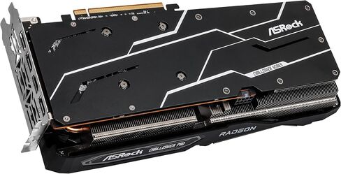 ASROCK AMD Radeon RX 6600 XT Challenger Pro 8GB OC 16 Gbps GDDR6 128 بت 7680 x 4320 0dB بطاقة رسومات التبريد الصامت DisplayPort HDMI in Saudi Arabia