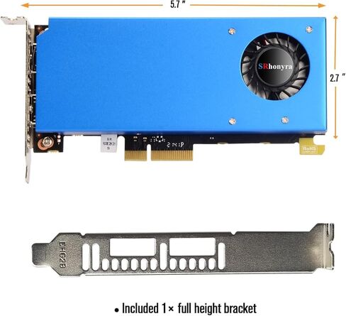 GeForce GT 1030 Graphics Card 2GB Low Profile Graphics Card GDDR5 64 Bit PCI-e 3.0 x4 Compatible x8 x16 Dual HDMI Displays 2 Monitor Video Card Support DirectX 12 OpenGL 4.5 HDCP 2.2 in Kuwait