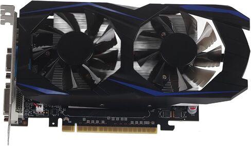 GTX1050Ti 4GB Dual Fan DVI VGA Gaming Graphics Card, 128bit, DDR5, 700MHz, PCI Express 2.0, for Desktop Computer in Saudi Arabia