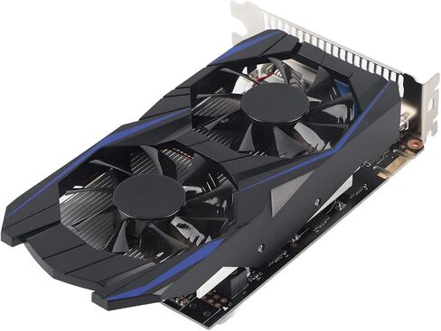 GTX1050Ti 4GB Dual Fan DVI VGA Gaming Graphics Card, 128bit, DDR5, 700MHz, PCI Express 2.0, for Desktop Computer in Saudi Arabia