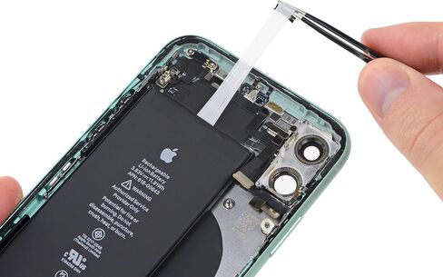 OEM Battery Adhesive for iPhone X - Double Sided Glue Strips, Tape Sticker Replacement Part - Pack of 3 in Saudi Arabia