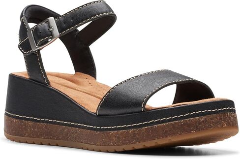 صندل نسائي من Clarks Kassanda Lily Wedge in Kuwait