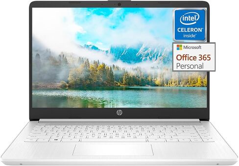 كمبيوتر محمول HP Stream مقاس 14 بوصة للطلاب والأعمال، معالج Intel رباعي النواة N4120، ذاكرة الوصول العشوائي 16 جيجابايت، تخزين 320 جيجابايت (64 جيجابايت eMMC + بطاقة 256 جيجابايت)، مكتب لمدة عام 365، كاميرا ويب، عمر بطارية طويل، واي فاي، فوز 11 ساعة في S in Kuwait