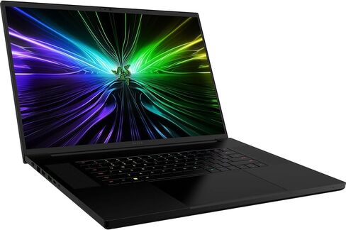 كمبيوتر محمول للألعاب Razer Blade 18 (2024): NVIDIA GeForce RTX 4090 - وحدة المعالجة المركزية Intel Core i9 14900HX من الجيل الرابع عشر - شاشة 18 بوصة UHD+ 4K 200 هرتز - ذاكرة الوصول العشوائي 64 جيجابايت - 2 تيرابايت + 2 تيرابايت SSD - Thunderbolt 5 - Win in Saudi Arabia