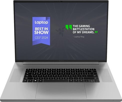 كمبيوتر محمول للألعاب Razer Blade 18 (2024): NVIDIA GeForce RTX 4090 - وحدة المعالجة المركزية Intel Core i9 14900HX من الجيل الرابع عشر - شاشة 18 بوصة UHD+ 4K 200 هرتز - ذاكرة الوصول العشوائي 64 جيجابايت - 2 تيرابايت + 2 تيرابايت SSD - Thunderbolt 5 - Win in Saudi Arabia