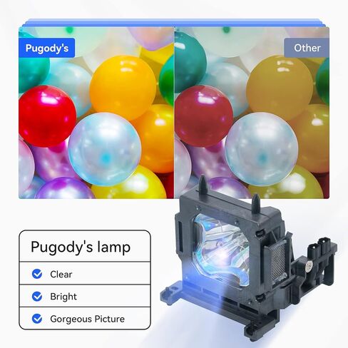 LMP-H201 LMP-H202 Projector Lamp Bulb Replacement for Sony VPL-HW10 HW15 HW20 HW30 HW30AES HW30ES HW40ES HW50ES HW55ES GH10 VW70 VW80 VW85 VW90ES VW95ES SXRD Premium Quality in Saudi Arabia