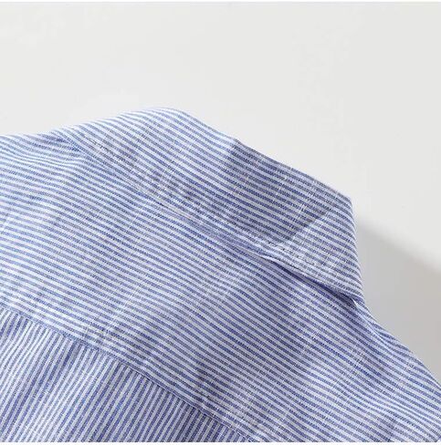 مجموعة ملابس شورت حمالات قصيرة الأكمام مخططة من القطن للأولاد الصغار مع ربطة عنق in Kuwait