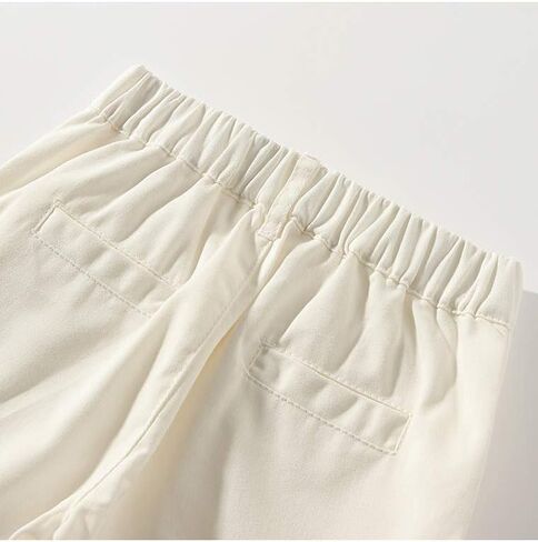 مجموعة ملابس شورت حمالات قصيرة الأكمام مخططة من القطن للأولاد الصغار مع ربطة عنق in Kuwait