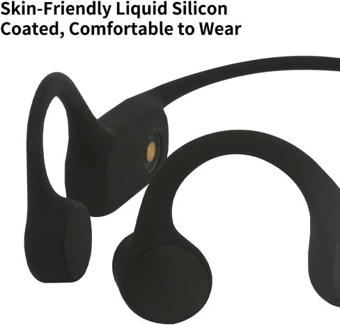 سماعات رأس Tayogo Bone Conduction للسباحة، بلوتوث 5.4، IP68 مقاومة للماء MP3 سماعات أذن مفتوحة للسباحة، ذاكرة 32 جيجابايت، شحن مغناطيسي سريع، ميكروفون مدمج، وقت تشغيل 15 ساعة، سماعات سباحة in Saudi Arabia