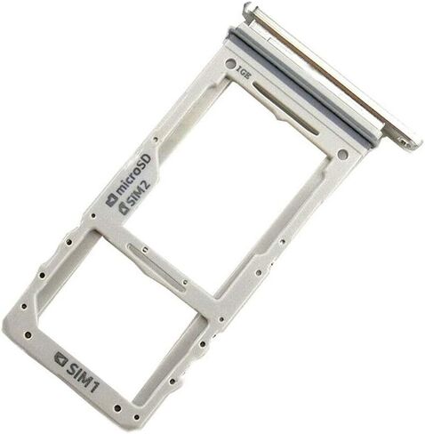 Dual SIM Card Tray Slot Holder Replacement Compatible with Samsung Galaxy Note 10 Plus 10+ 6.8 inch SM-N975F N975 (Black) in Saudi Arabia