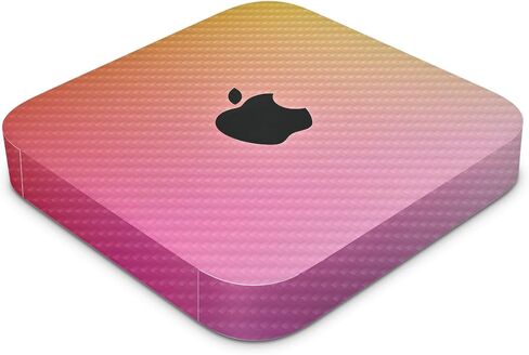 جلد متوافق مع Apple Mac Mini M2 (2023) - نهاية رخامية صفراء - غطاء لاصق واقي من الفينيل الفاخر 3M - سهل الاستخدام | صُنع في الولايات المتحدة الأمريكية بواسطة MightySkins in Kuwait