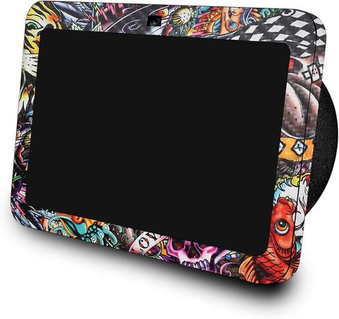 غلاف متوافق مع Amazon Echo Show 8 (الجيل الثالث، 2023) - رخام أزرق - غطاء لاصق واقٍ من الفينيل الفاخر 3M - سهل الاستخدام، صُنع في الولايات المتحدة الأمريكية بواسطة MightySkins in Kuwait