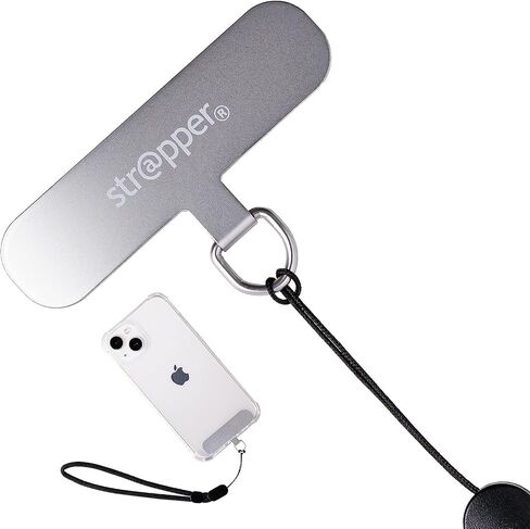 Strapper, Phone Wrist Strap, Phone Tether Tab, Metal Patch, Anti Theft Phone Strap, Phone Leash, Wrist Strap for Phone Case in Saudi Arabia