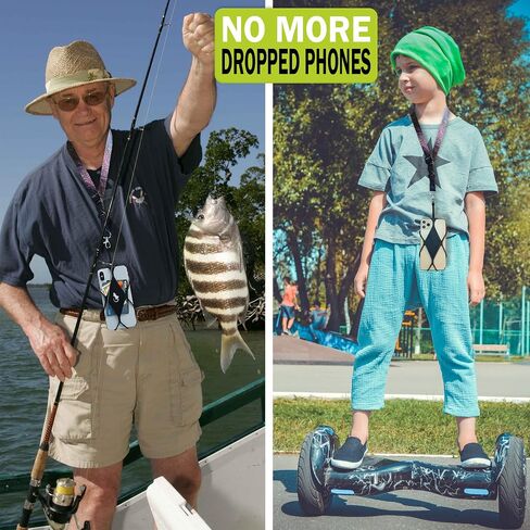 Gecko Travel Tech Cell Phone Holder for Walking with Universal Lanyard Phone Case for Most Smartphones in Saudi Arabia