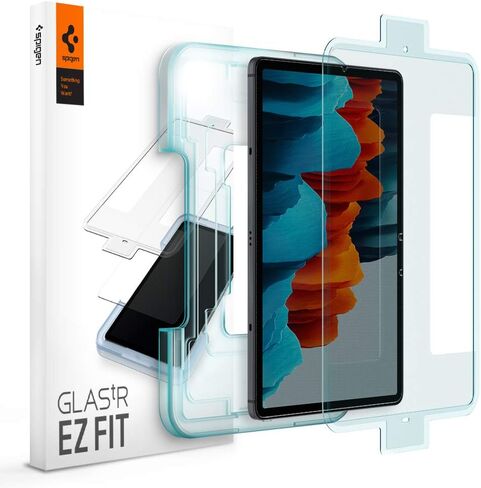 Spigen Tempered Glass Screen Protector [GlasTR EZ FIT] Designed for Galaxy Tab S8 / Galaxy Tab S7 (11 inch) [9H Hardness/Case-Friendly] in Saudi Arabia