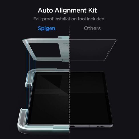 Spigen Tempered Glass Screen Protector [GlasTR EZ FIT] Designed for Galaxy Tab S8 / Galaxy Tab S7 (11 inch) [9H Hardness/Case-Friendly] in Saudi Arabia