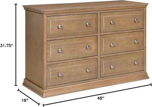 DaVinci Signature 6-Drawer Double Dresser in Hazelnut in Kuwait