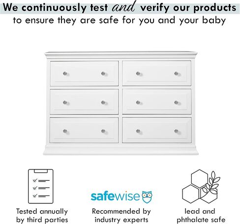 DaVinci Signature 6-Drawer Double Dresser in Hazelnut in Saudi Arabia