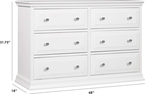 DaVinci Signature 6-Drawer Double Dresser in Hazelnut in Saudi Arabia