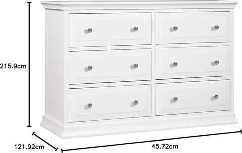 DaVinci Signature 6-Drawer Double Dresser in Hazelnut in Saudi Arabia