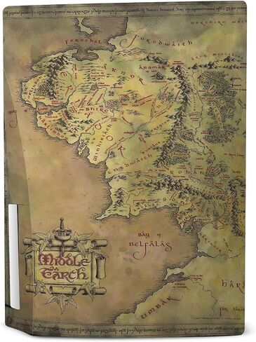 Head Case Designs Officially Licensed The Lord of The Rings The Fellowship of The Ring Group Graphic Art Vinyl Faceplate Sticker Gaming Skin Decal Cover Compatible with PS5 Disc Console & DualSense in Saudi Arabia