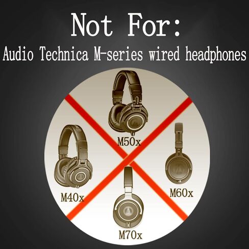 FAAEAL ATH-M50xBT Coiled Audio Cable Compatible with Audio Technica SR50BT ANC9 Sony WH-1000XM5 XM4 WH-XB910N MDR-1000X Headphones 3.5mm(1/8") Extension Wire with 6.35mm(1/4") Adapter 14ft in Saudi Arabia