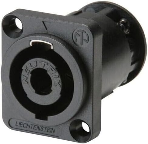 (2) حامل لوحة أنثى Neutrik NL4MP-ST مزود بأربعة أقطاب مع أطراف توصيل لولبية in Kuwait