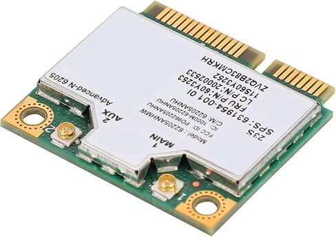 for Intel N 6205 Mini PCI E Network Card 300Mbps 2.4G 5G Dual Band for T420 T420S T420i T430 T430S T430SI T520I T520 T520 T530 T530i X220 X220s X220i for HP Card in Saudi Arabia
