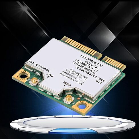 for Intel N 6205 Mini PCI E Network Card 300Mbps 2.4G 5G Dual Band for T420 T420S T420i T430 T430S T430SI T520I T520 T520 T530 T530i X220 X220s X220i for HP Card in Saudi Arabia