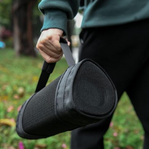 Carrying Case for Sony Speaker,Travel Carrying Case Mesh Covers for Sony SRS-XB43 Portable Speaker (Shoulder Strap Style) in Saudi Arabia