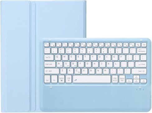 New iPad Pro 13 Inch 2024 Keyboard Case for iPad Pro 13 Inch Keyboard Case 2024 Model 7th Generation with Pencil Holder Mutil Angles Stand Cover Detachable Wireless Keyboard (Black) in Saudi Arabia
