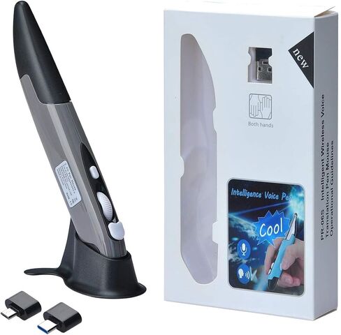 lychee Wireless Optical Pocket Pen Mouse, 2.4GHZ USB Wireless Optical Pen Mouse 800/1200/1600 DPI Adjustable Handwriting Mini Mice for PC Laptop Notebook Computer Mac (Blue) in Saudi Arabia