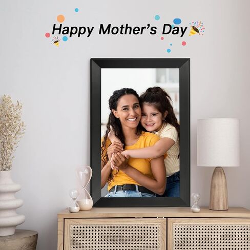 32GB Digital Picture Frame Hyjoy WiFi Digital Photo Frame 15.6 Inch with IPS FHD Touch Screen, Auto-Rotate Function, Easy Setup to Share Photos or Videos from Anywhere via AiMOR App in Saudi Arabia