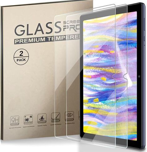 واقي شاشة من الزجاج المقسى لـ Vortex T10M Pro للكمبيوتر اللوحي VORTEX T10M Pro مقاس 10.1 بوصة [عبوتان] in Kuwait