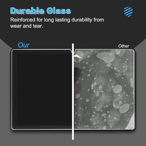 واقي شاشة من الزجاج المقسى لـ Vortex T10M Pro للكمبيوتر اللوحي VORTEX T10M Pro مقاس 10.1 بوصة [عبوتان] in Kuwait