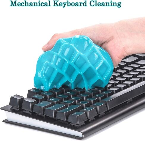 COLORCORAL Cleaning Gel Universal Cleaning Gel for Keyboards, Car Dash, Printers, Calculators, Speakers, Air-conditioners and Other Appliances (3 Pack) in Saudi Arabia