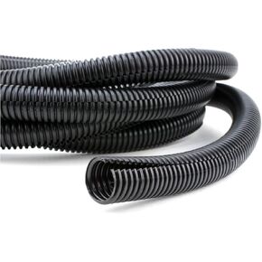 12vMax - 3/4" inch Split Loom roll of 25ft Cable Shielding Sleeve Plastic high-Temperature Cover for Electrical Industrial