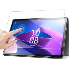 DETUOSI 2-PACK Screen Protector for Lenovo Tab M10 Plus 3rd Gen 10.6" 2022 (TB-125FU), Ultra-Clear/Case Friendly/Touch Sensitive/Bubble Free/Anti-Scratch Mica Lenovo M10 Plus 10.6 Tempered Glass