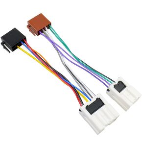 ISO Stereo Wiring Harness Compatible with Nissan Altima Armada Frontier Xterra Maxima Pathfinder Titan Infiniti Car Radio Wire Adapter Connector