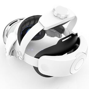 JHZWD Head Strap Compatible with Apple Vision Pro, Original Head Strap Replacement for Enhanced Comfort, Reduce Facial Pressure, Ergonomic Adjustable Headstrap VR Accessories for Apple Vision Pro