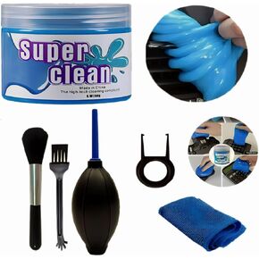 Cleaning Gel for Car Universal Auto Detailing Slime Gel Cleaner,Reusable keyboard cleaning kit,Car Laptop Keyboard Cleaner Putty Car Interior Cleaner,car detailing kit,car slime Putty Cleaning Kit