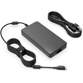 230W AC Charger Fit for MSI GT75 GT76 GT75VR GT73VR GT63 GT62VR GT83 GT83VR WT75 WT73VR,Trident 3 8RC 8RA 9SI 9SH 10SA 10SI VR7RC,Vortex W25 G25 Laptop Power Supply Adapter Cord