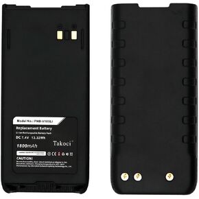 2-Pack 7.4V 1800mAh FNB-V105Li Li-ion Radio Battery Compatible for Yaesu/Vertex/Standard Horizon/Marantz HX380 & HX280 Series Two Way Radio