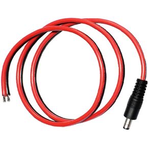 14AWG DC Power Extension Cable, 3.3FT DC Male Plug Jack to Bare Wire Open End Power Supply Replacement Repair Cord for CCTV Surveillance Cameras,Surveillance Routers,etc (5.5mm x 2.5mm)
